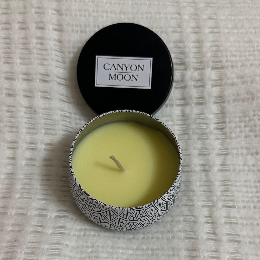 NEW Canyon Moon Candle in a tin